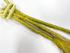 未使用品　正絹　手組帯締め